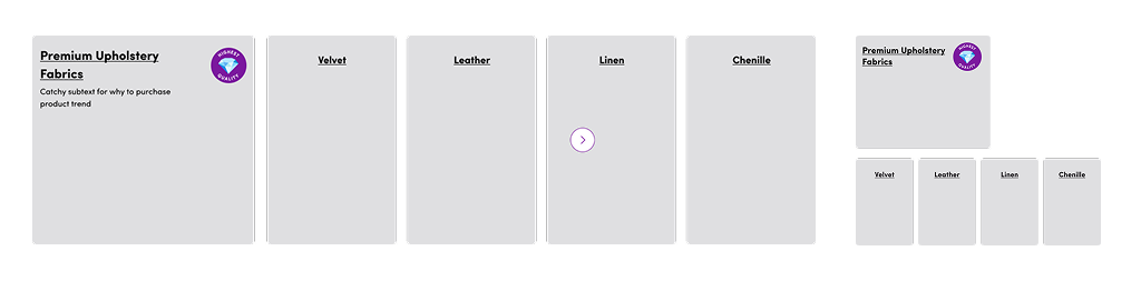 Wayfair Verified Category Carousels