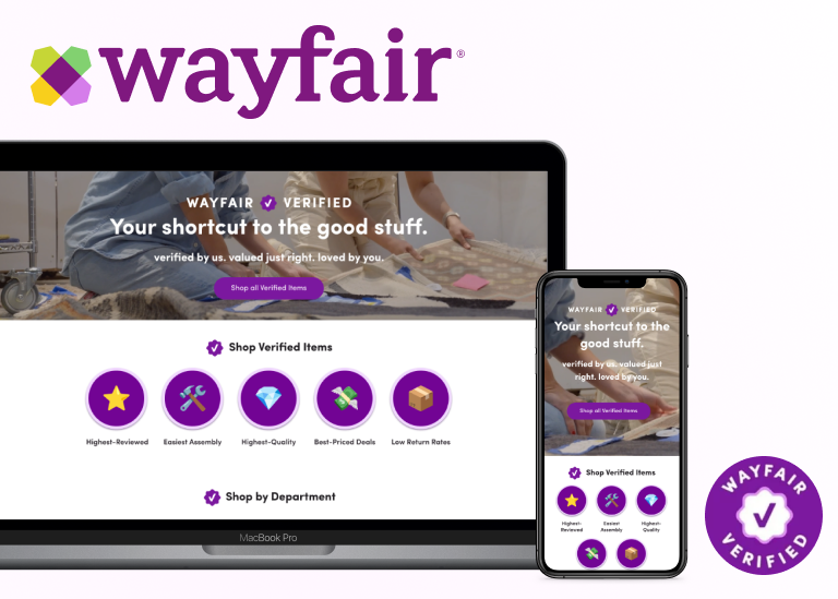 Wayfair Verified Page