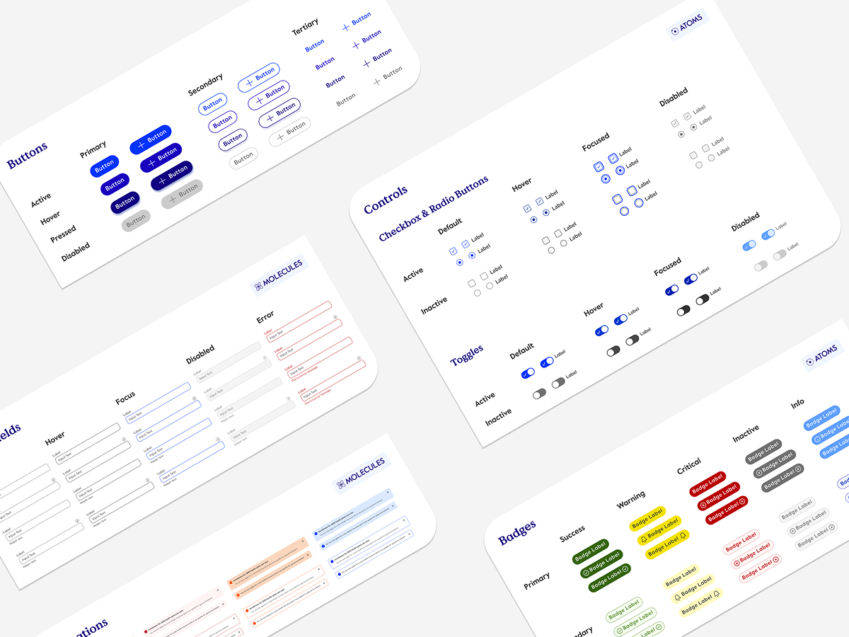 Cigna UI Design System - Components